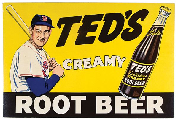 1950s Ted Williams Creamy Root Bear